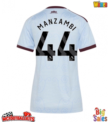 Aston Villa Johan Manzambi #44 Replica Third Stadium Shirt for Women 2026-27 Short Sleeve
